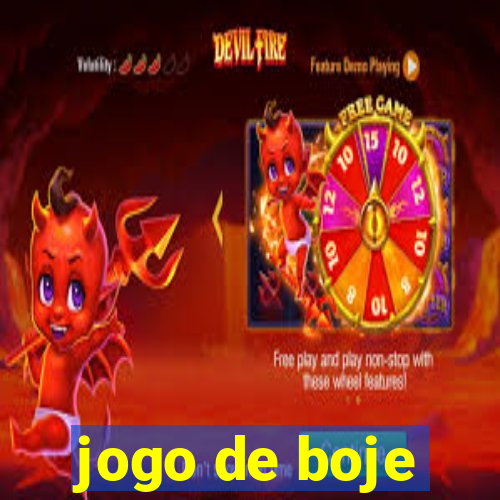 jogo de boje